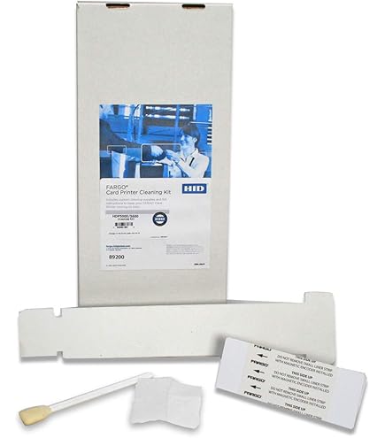 タグ付属 W32 7715303L1 OLD TREATMENT Fargo 86177 DTC Printer Cleaning Kit at LOW Prices Fits